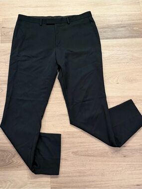 Reaction Kenneth Cole Classy Men's Black Dress Suit Pants size 38x32